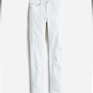J Crew Toothpick Jean in White Wash